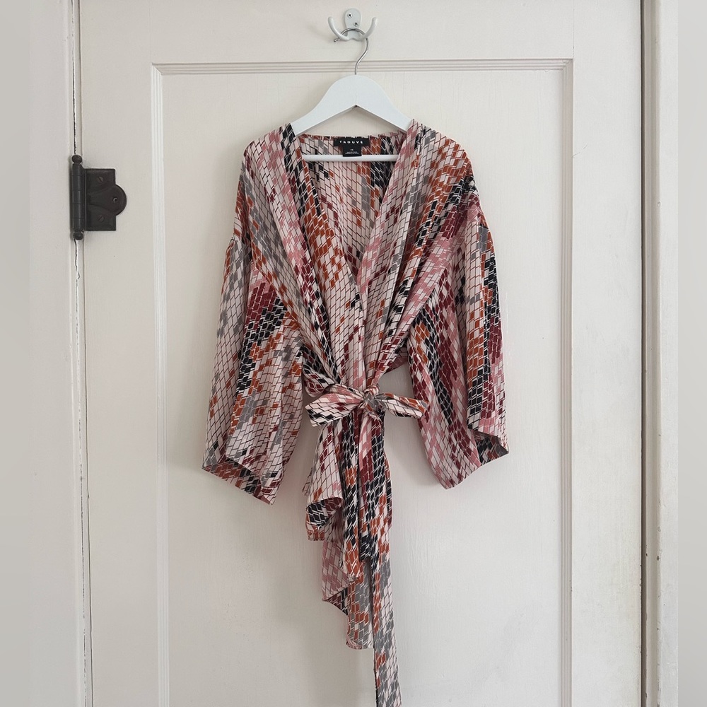 Trouvé | Wrapped | Tie Waist Blouse